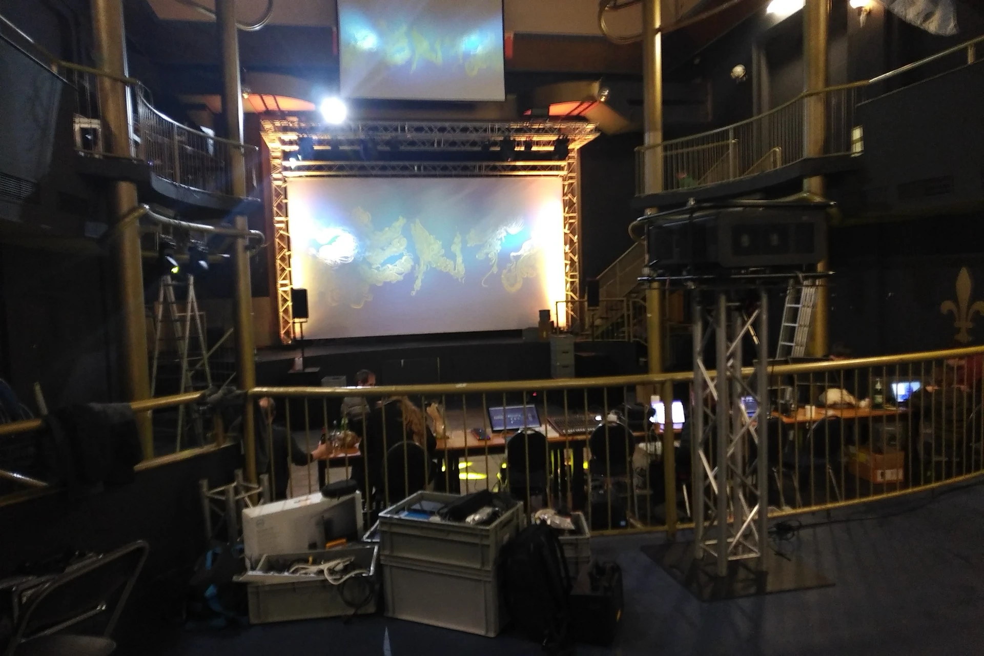 The wonderful stage at the Zenta 2022 demoparty