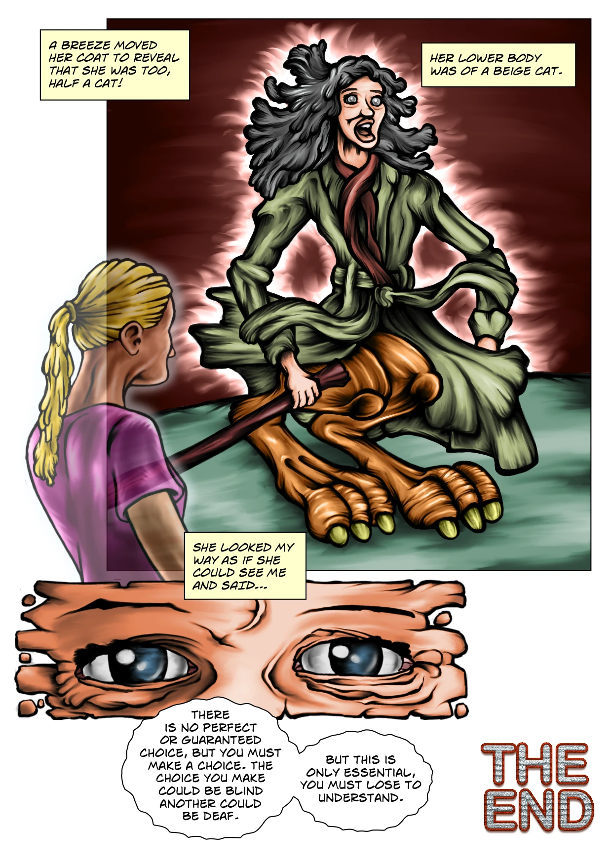 The Blind Woman and Cats - Page 3