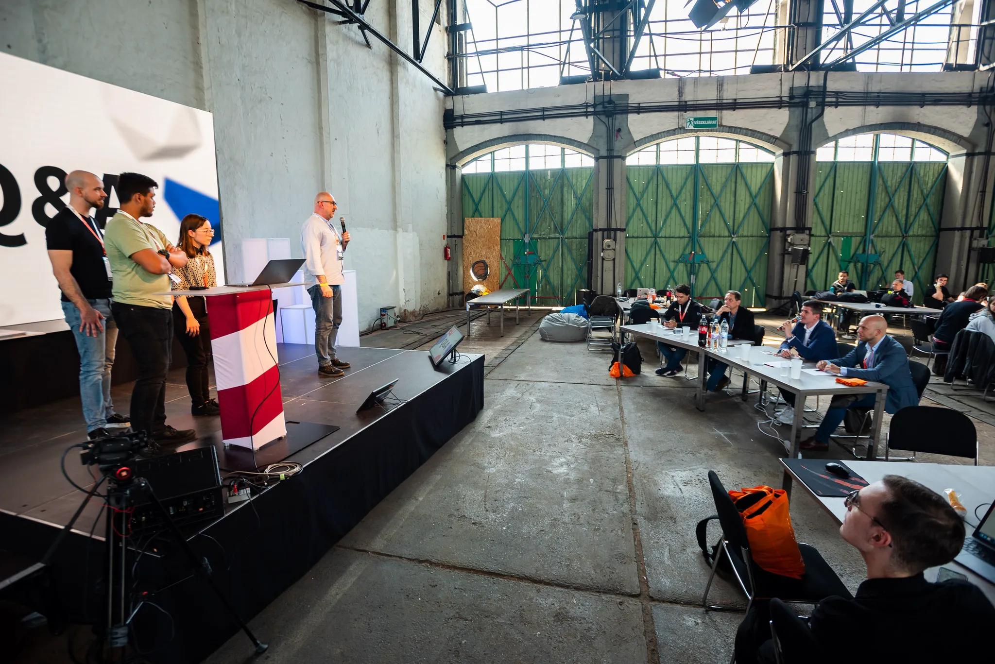 The finalist presentation at the CraftHack 2023 Hackathon