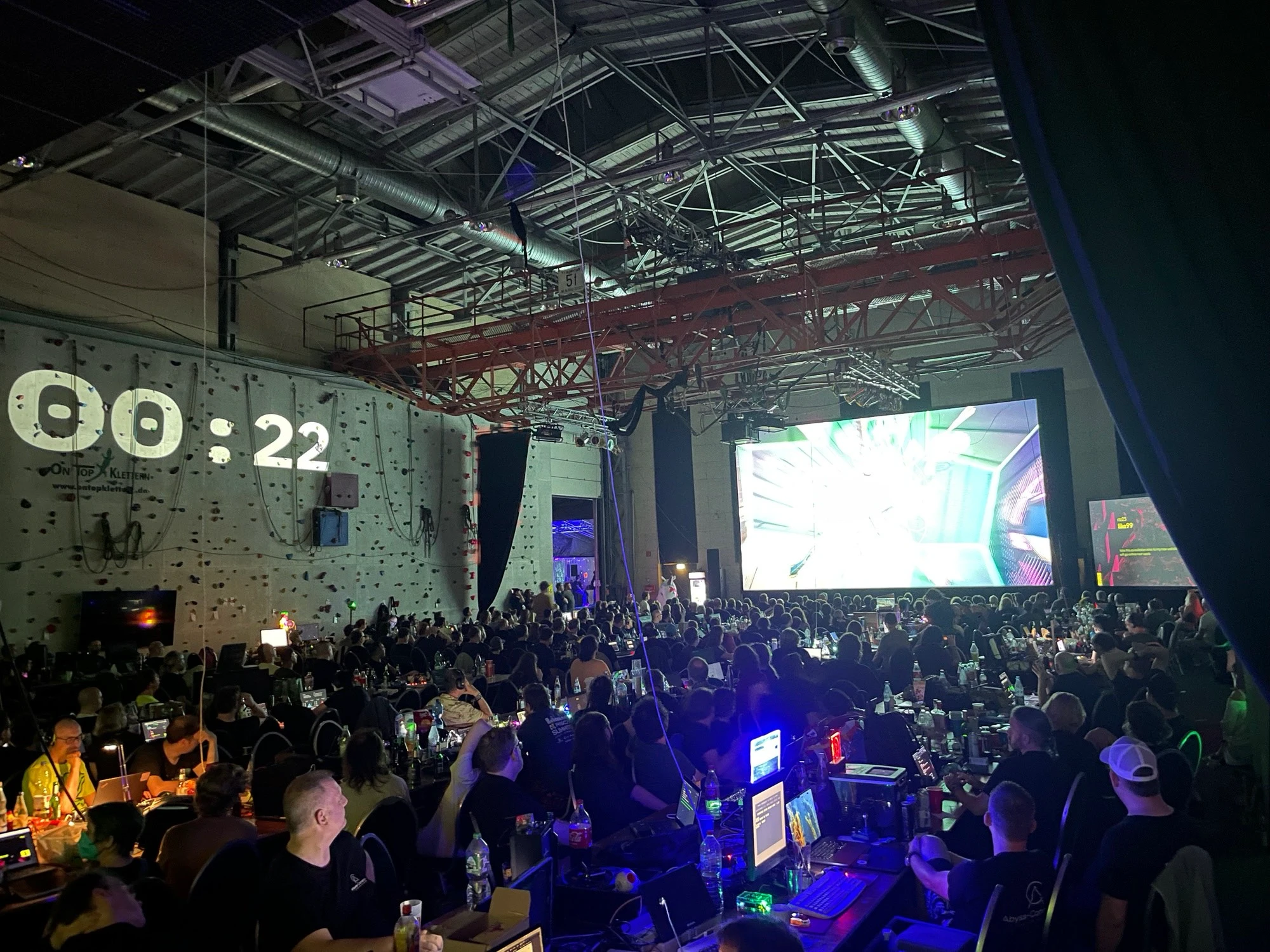 The event location of Evoke 2024: AbenteuerHallenKalk