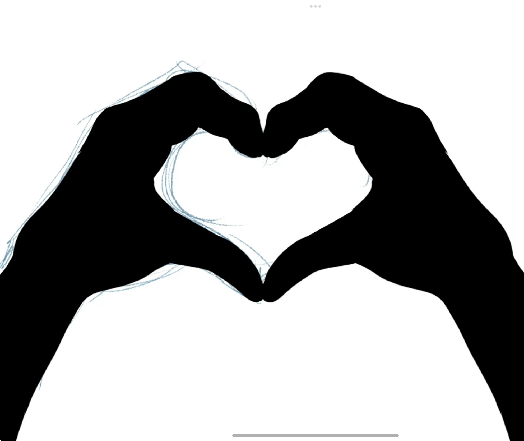 Step 3 of drawing process