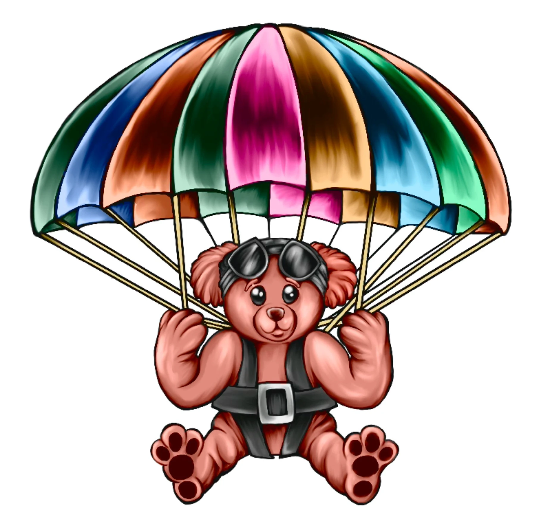 Step 5 of drawing process