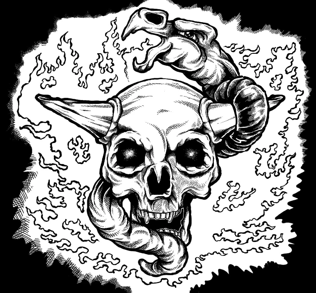 Step 4 of drawing process