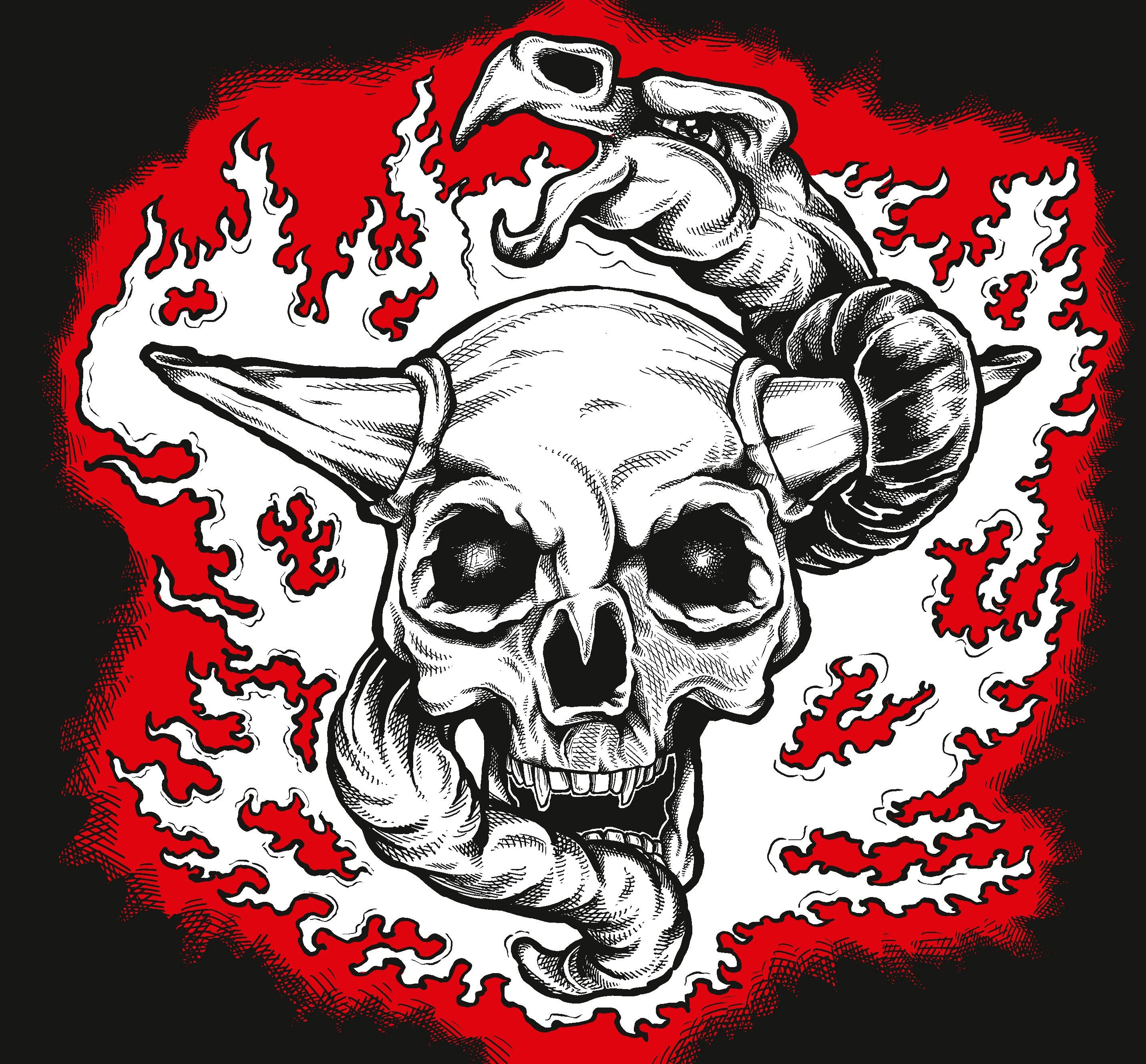 Step 5 of drawing process