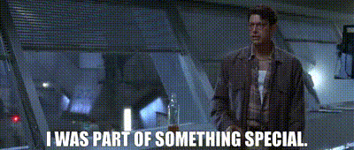 I was part of something special